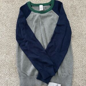 Boys Sweater NWT Gray 8/8A
